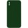 Silicone Case Square Full Camera Protective (AA) NOLOGO для Apple iPhone XS Max (6.5") Зеленый / Army green