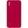 Silicone Case Square Full Camera Protective (AA) NOLOGO для Apple iPhone XS Max (6.5") Красный / Rose Red