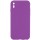 Silicone Case Square Full Camera Protective (AA) NOLOGO для Apple iPhone XS Max (6.5") Фиолетовый / Grape