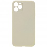 Silicone Case Square Full Camera Protective (AA) NOLOGO для Apple iPhone 11 Pro (5.8") Бежевий / Antique White