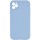 Silicone Case Square Full Camera Protective (AA) NOLOGO для Apple iPhone 11 Pro (5.8") Блакитний / Lilac Blue