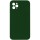 Silicone Case Square Full Camera Protective (AA) NOLOGO для Apple iPhone 11 Pro (5.8") Зеленый / Army green
