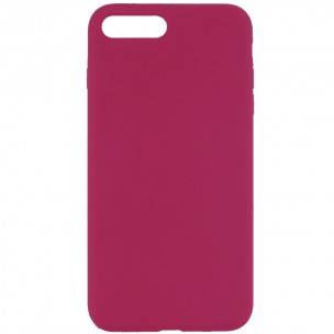 Чохол Silicone Case Full Protective (AA) NO LOGO для Apple iPhone 7 plus / 8 plus (5.5") Червоний / Rose Red