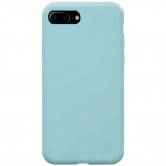 Чехол Silicone Case Full Protective (AA) NO LOGO для Apple iPhone 7 plus / 8 plus (5.5 дюйма) Бирюзовый / Turquoise
