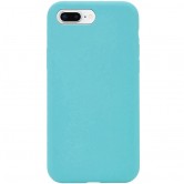 Чехол Silicone Case Full Protective (AA) NO LOGO для Apple iPhone 7 plus / 8 plus (5.5 дюйма) Бирюзовый / Marine Green