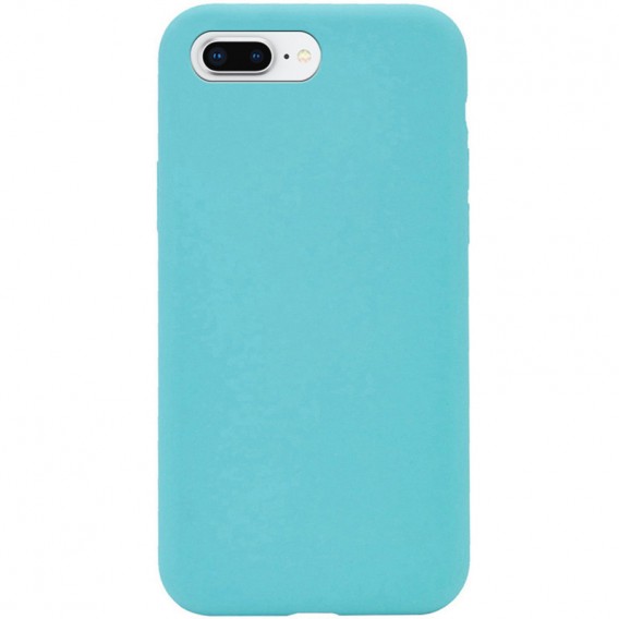 Чохол Silicone Case Full Protective (AA) NO LOGO для Apple iPhone 7 plus / 8 plus (5.5") Бірюзовий / Marine Green