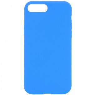 Чохол Silicone Case Full Protective (AA) NO LOGO для Apple iPhone 7 plus / 8 plus (5.5") Блакитний / Blue