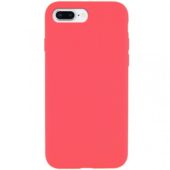 Чохол Silicone Case Full Protective (AA) NO LOGO для Apple iPhone 7 plus / 8 plus (5.5") Кавуновий / Watermelon red