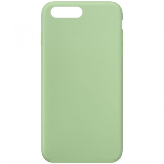 Чехол Silicone Case Full Protective (AA) NO LOGO для Apple iPhone 7 plus / 8 plus (5.5") Зеленый / Pistachio