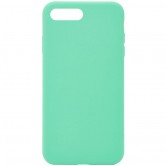 Чехол Silicone Case Full Protective (AA) NO LOGO для Apple iPhone 7 plus / 8 plus (5.5 дюйма) Зеленый / Spearmint