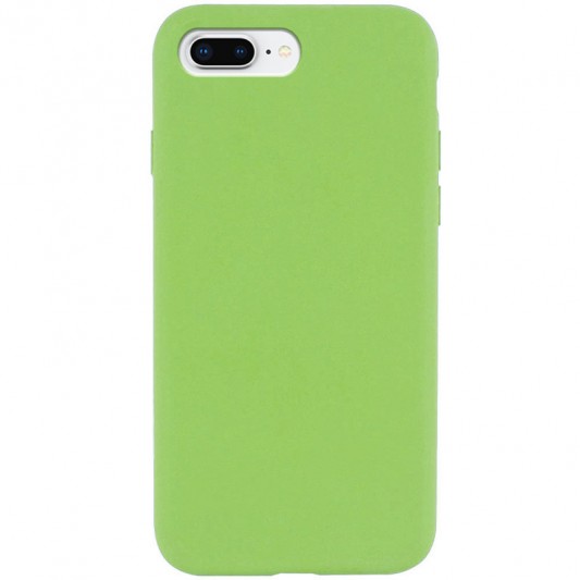 Чехол Silicone Case Full Protective (AA) NO LOGO для Apple iPhone 7 plus / 8 plus (5.5") Мятный / Mint