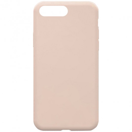 Чехол Silicone Case Full Protective (AA) NO LOGO для Apple iPhone 7 plus / 8 plus (5.5") Розовый / Pink Sand