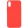 Чохол Silicone Case Full Protective (AA) NO LOGO для Apple iPhone XR (6.1") Кавуновий / Watermelon red