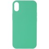 Чохол Silicone Case Full Protective (AA) NO LOGO для Apple iPhone XR (6.1") Зелений / Spearmint