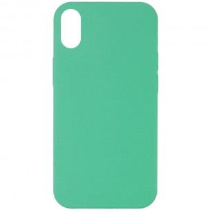 Чохол Silicone Case Full Protective (AA) NO LOGO для Apple iPhone XR (6.1") Зелений / Spearmint Чохол Silicone Case Full Protective (AA) NO LOGO для Apple iPhone XR (6.1") Зелений / Spearmint