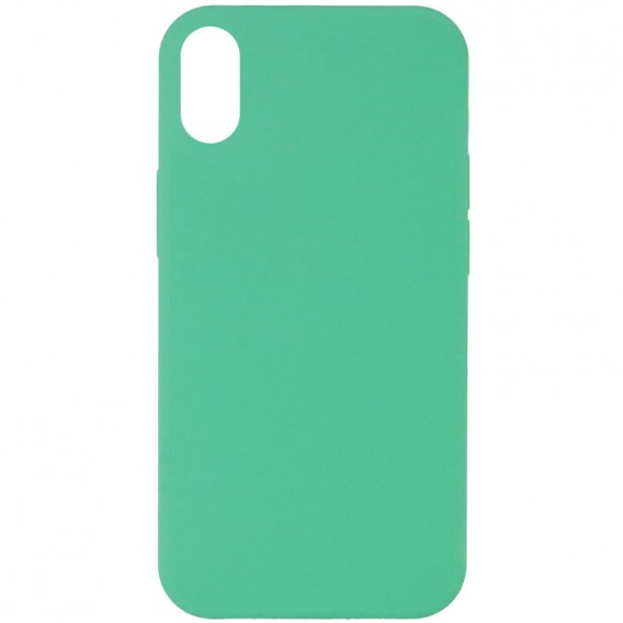 Чохол Silicone Case Full Protective (AA) NO LOGO для Apple iPhone XR (6.1") Зелений / Spearmint