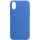 Чохол Silicone Case Full Protective (AA) NO LOGO для Apple iPhone XR (6.1") Синій / Capri Blue