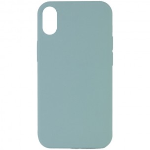 Чохол Silicone Case Full Protective (AA) NO LOGO для Apple iPhone XS Max (6.5") Бірюзовий / Turquoise