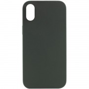 Чехол Silicone Case Full Protective (AA) NO LOGO для Apple iPhone XS Max (6.5") Зеленый / Cyprus Green