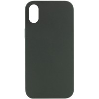 Чехол Silicone Case Full Protective (AA) NO LOGO для Apple iPhone XS Max (6.5") Зеленый / Cyprus Green