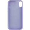 Чехол Silicone Case Full Protective (AA) NO LOGO для Apple iPhone XS Max (6.5") Сиреневый / Dasheen
