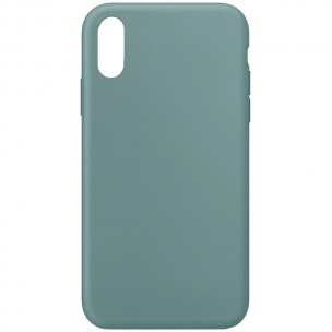 Чохол Silicone Case Full Protective (AA) NO LOGO для Apple iPhone XS Max (6.5") Зелений / Cactus