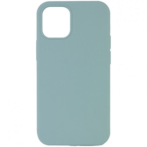 Чехол Silicone Case Full Protective (AA) NO LOGO для Apple iPhone 11 Pro Max (6.5") Бирюзовый / Turquoise