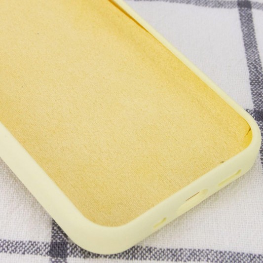 Чохол Silicone Case Full Protective (AA) NO LOGO для Apple iPhone 11 Pro Max (6.5") Жовтий / Mellow Yellow - зображення 2 