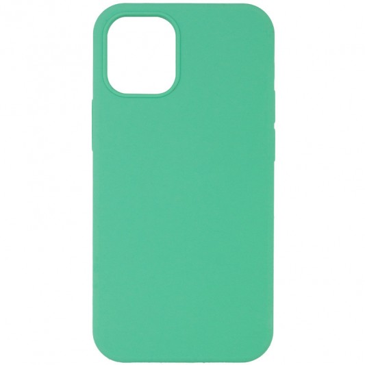 Чохол Silicone Case Full Protective (AA) NO LOGO для Apple iPhone 11 Pro Max (6.5") Зелений / Spearmint