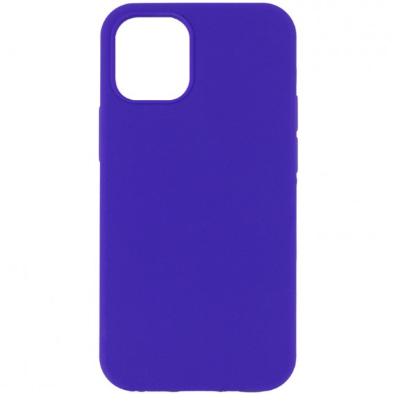 Чохол Silicone Case Full Protective (AA) NO LOGO для Apple iPhone 11 Pro Max (6.5") Фіолетовий / Ultra Violet
