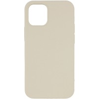 Чохол Silicone Case Full Protective (AA) NO LOGO для Apple iPhone 12 Pro Max (6.7") Бежевий / Antique White