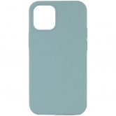 Чехол Silicone Case Full Protective (AA) NO LOGO для Apple iPhone 12 Pro Max (6.7 дюйма) Бирюзовый / Turquoise