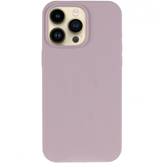Чохол Silicone Case Full Protective (AA) NO LOGO для Apple iPhone 13 Pro (6.1") Сірий / Lavender