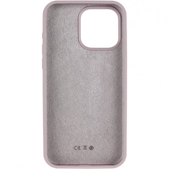 Чохол Silicone Case Full Protective (AA) NO LOGO для Apple iPhone 13 Pro (6.1") Сірий / Lavender
