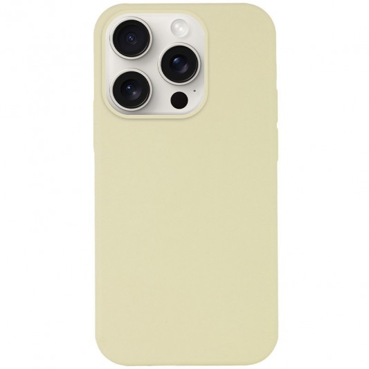 Чохол Silicone Case Full Protective (AA) NO LOGO для Apple iPhone 13 Pro Max (6.7") Жовтий / Mellow Yellow