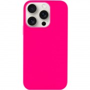 Чохол Silicone Case Full Protective (AA) NO LOGO для Apple iPhone 13 Pro Max (6.7") Рожевий / Barbie pink