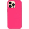 Чехол Silicone Case Full Protective (AA) NO LOGO для Apple iPhone 13 Pro Max (6.7 дюйма) Розовый / Barbie pink