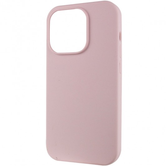 Чохол Silicone Case Full Protective (AA) NO LOGO для Apple iPhone 13 Pro Max (6.7") Рожевий / Chalk Pink - зображення 2 