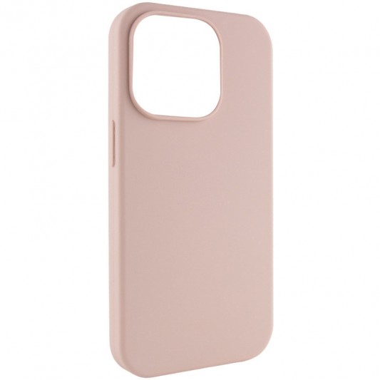 Чохол Silicone Case Full Protective (AA) NO LOGO для Apple iPhone 13 Pro Max (6.7") Рожевий / Pink Sand - зображення 1 
