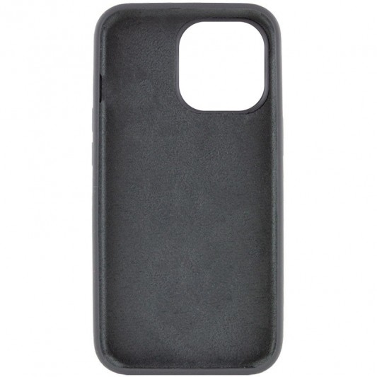 Чохол Silicone Case Full Protective (AA) NO LOGO для Apple iPhone 13 Pro Max (6.7") Сірий / Dark Gray - зображення 2 