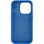 Чохол Silicone Case Full Protective (AA) NO LOGO для Apple iPhone 13 Pro Max (6.7") Синій / Capri Blue