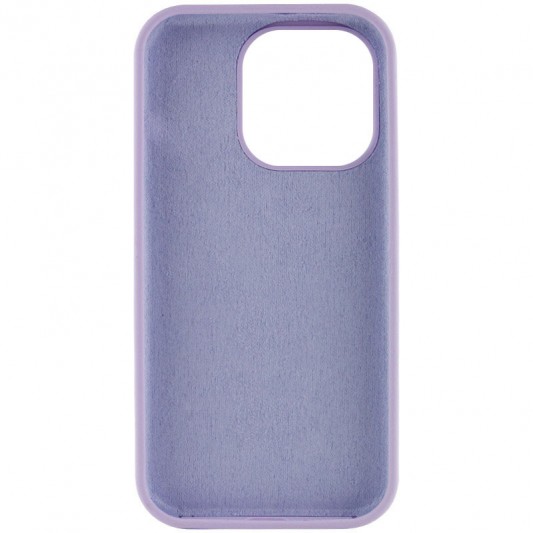 Чохол Silicone Case Full Protective (AA) NO LOGO для Apple iPhone 13 Pro Max (6.7") Бузковий / Lilac - зображення 3 