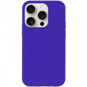 Чехол Silicone Case Full Protective (AA) NO LOGO для Apple iPhone 13 Pro Max (6.7") Фиолетовый / Ultra Violet