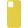 Чехол Silicone Case Full Protective (AA) NO LOGO для Apple iPhone 15 Plus (6.7") Желтый / Yellow