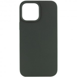 Чехол Silicone Case Full Protective (AA) NO LOGO для Apple iPhone 15 Plus (6.7") Зеленый / Cyprus Green