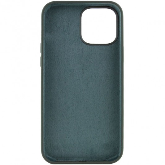 Чохол Silicone Case Full Protective (AA) NO LOGO для Apple iPhone 15 Plus (6.7") Зелений / Cyprus Green - зображення 1 