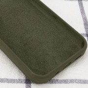 Чехол Silicone Case Full Protective (AA) NO LOGO для Apple iPhone 15 Plus (6.7") Зеленый / Dark Olive