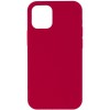 Чохол Silicone Case Full Protective (AA) NO LOGO для Apple iPhone 15 Plus (6.7") Червоний / Rose Red