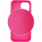 Чохол Silicone Case Full Protective (AA) NO LOGO для Apple iPhone 15 Plus (6.7") Рожевий / Barbie pink