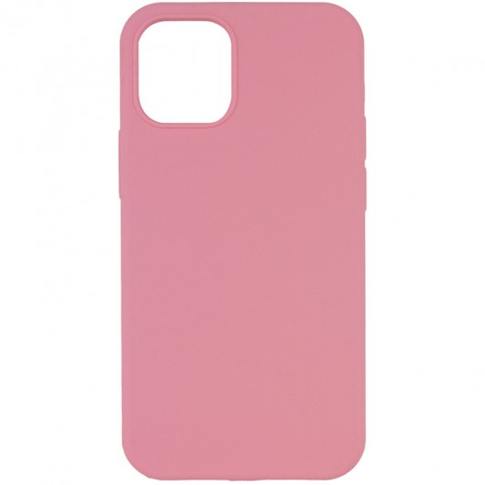 Чехол Silicone Case Full Protective (AA) NO LOGO для Apple iPhone 15 Plus (6.7") Розовый / Light pink